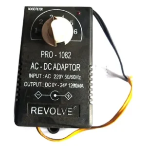 ABS Plastic DC Adaptor for Agarbatti Machine